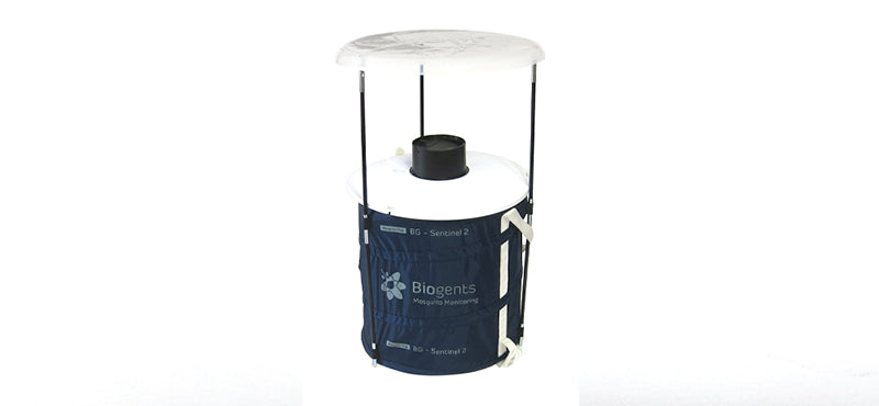 Rainshield with Mounting Poles for BG-Sentinel
